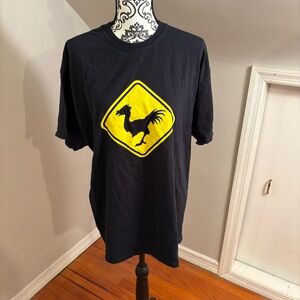 Final Fantasy XV Chocobo Crossing Video Game T Shirt Size XL Black Square Enix